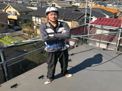 外壁塗装のルーフテック有限会社　塗装社員